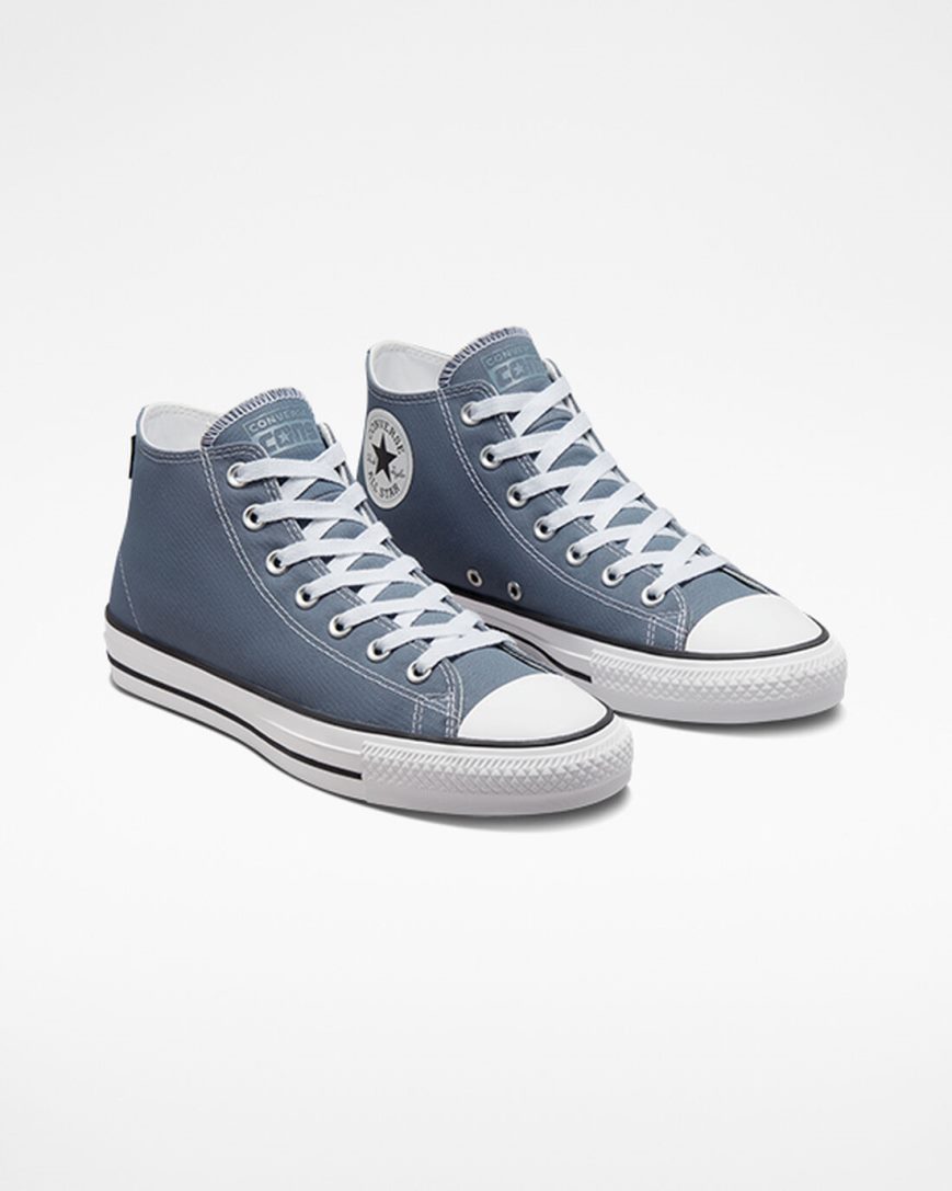 Zapatillas Skate Converse CONS Chuck Taylor All Star Pro Mujer Gris Blancas Negras | PE 580LWE